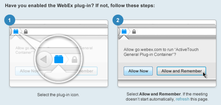 How To Use The Webex Plugin For Chrome On A Mac